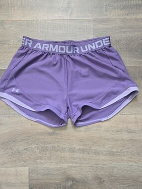Under Armour Fly Shorts Purple Medium